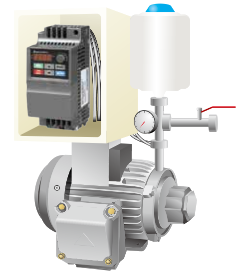 11KW變頻器 VFD110E43A-M應用于恒壓水泵控制